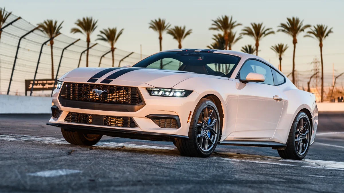 2024 Ford Mustang EcoBoost front three quarter