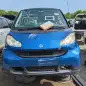 23 - 2008 Smart ForTwo in Oklahoma junkyard - photo by Murilee Martin
