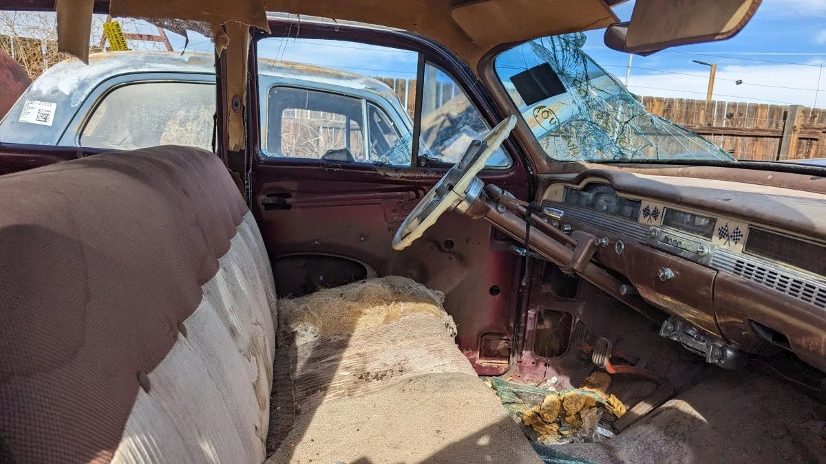 31 - 1954 Plymouth in Colorado junkyard - photo by Murilee Martin