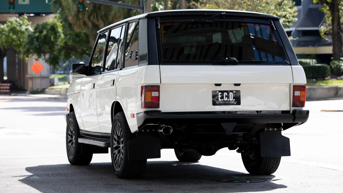 Resto-modded Range Rover