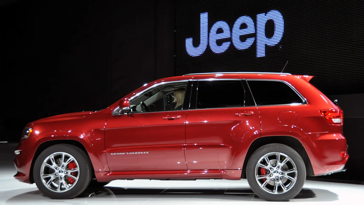 2012 Jeep Grand Cherokee SRT8 at the 2011 New York Auto Show
