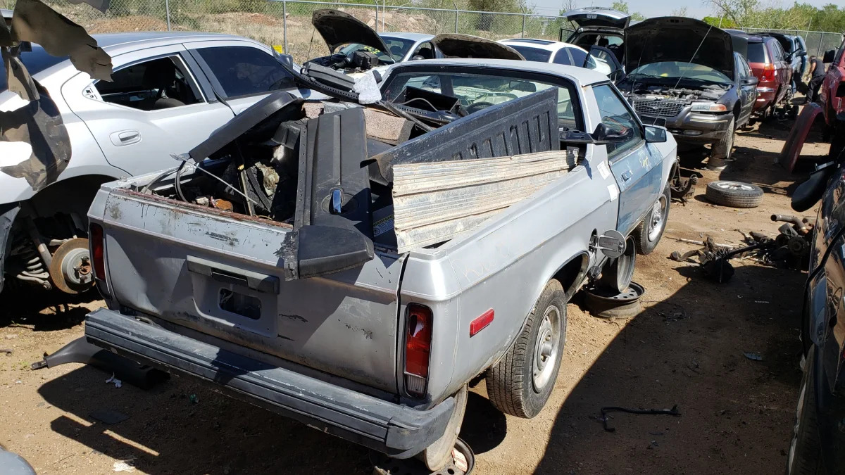 32 - 1983 Plymouth Scamp in Colorado Junkyard - photo by Murilee Martin