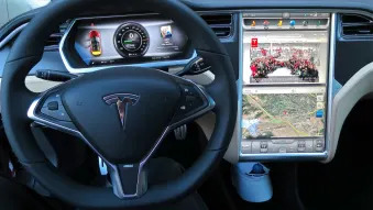 Tesla Model S Touch Screen