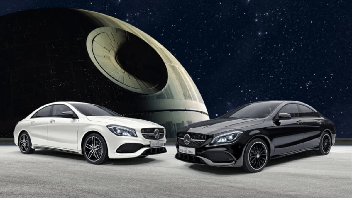 Mercedes-Benz Japan is selling a CLA 180 Star Wars edition