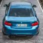 2016 BMW M2 rear overhead