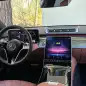 Mercedes-Benz S580e interior from passenger