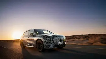 2021 BMW Vision iNext prototype hot weather testing