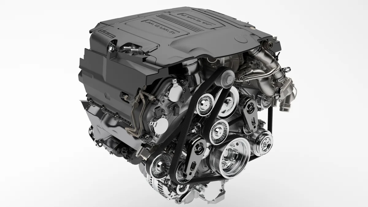engine v6 jaguar supercharged liter