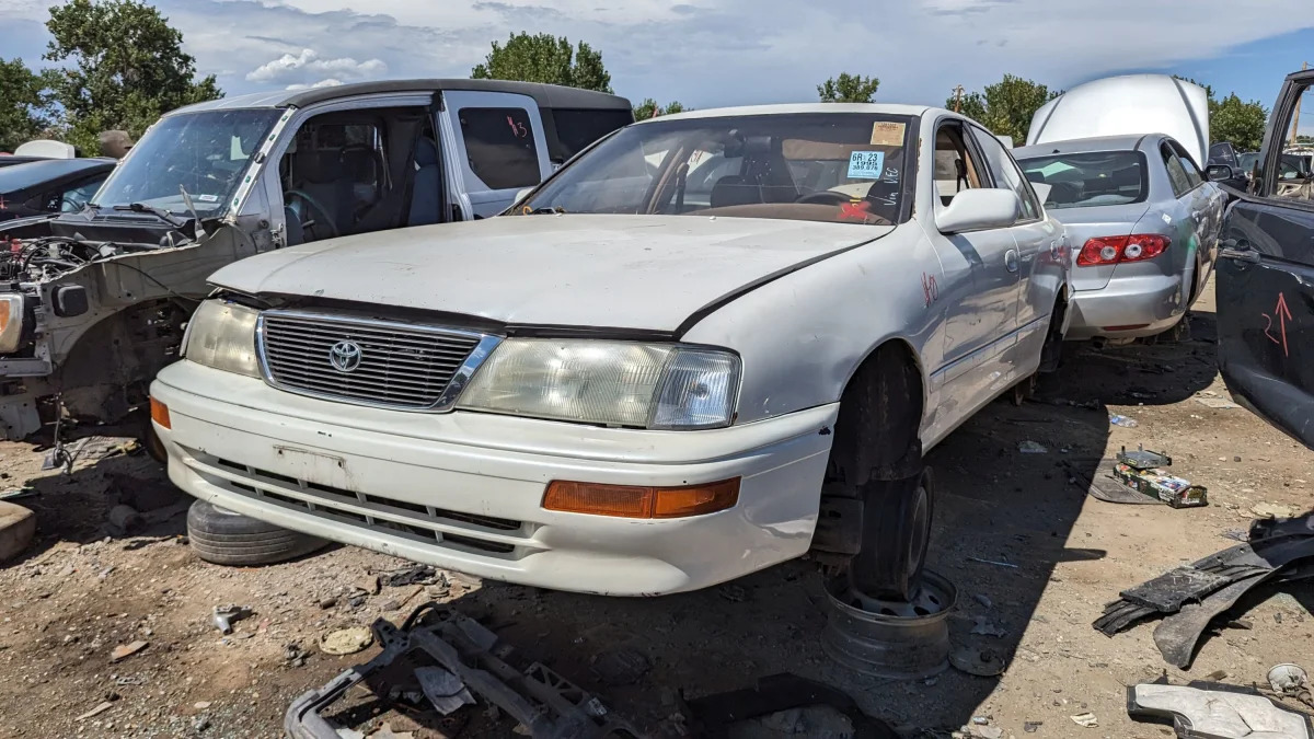 42 - 1995 Toyota Avalon in Colorado junkyard - photo by Murilee Martin