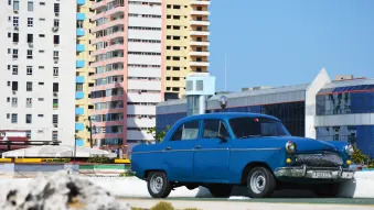 Cars on the Streets of Havana