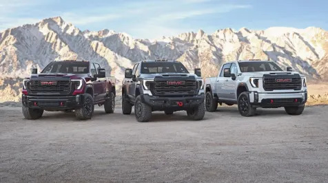 <h6><u>2024 GMC Sierra HD AT4X and Extreme AEV muscle their way into the lineup</u></h6>