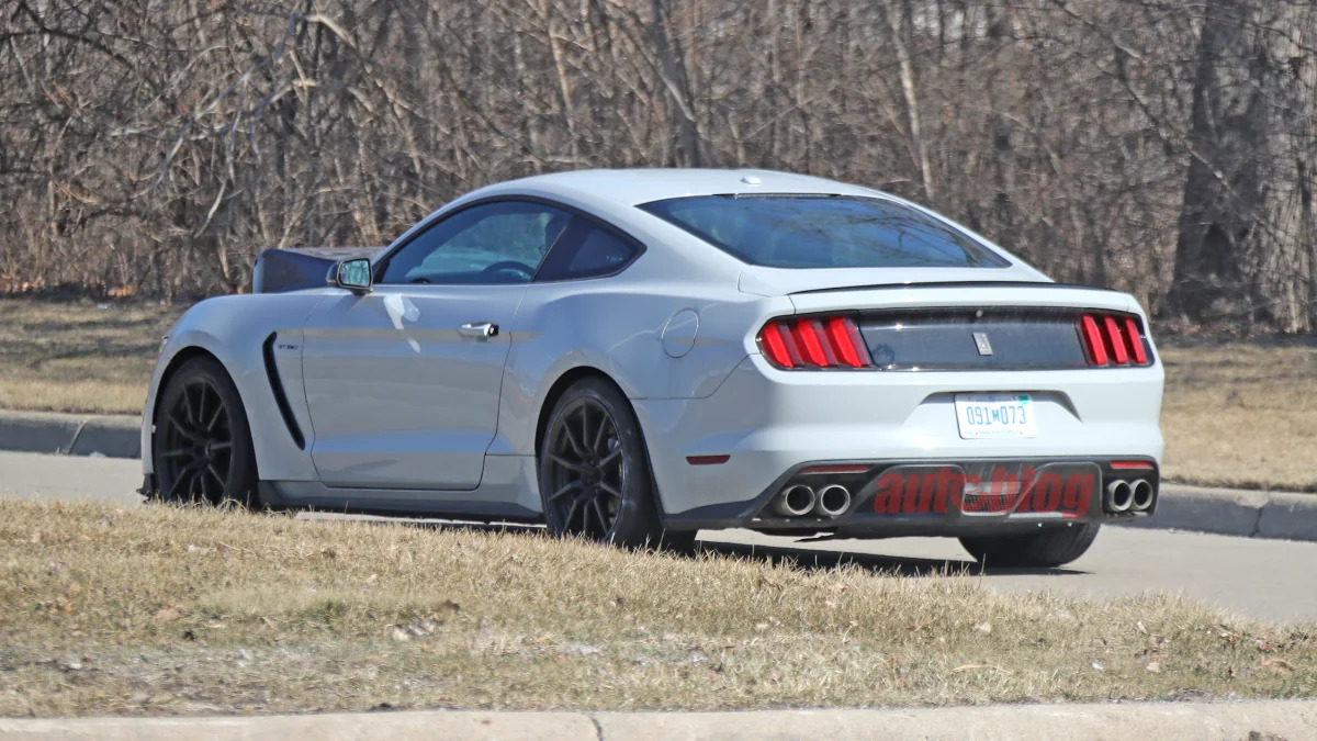 Ford Mustang Shelby GT350 mystery mule