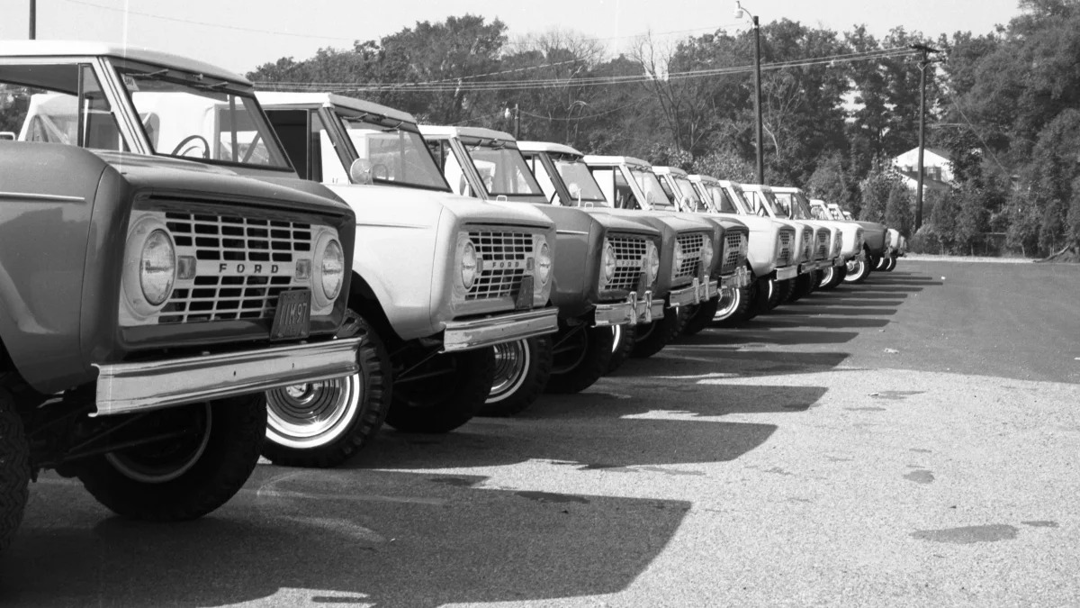 1966 Ford Bronco press preview