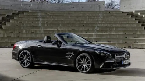 <h6><u>Mercedes-Benz SL Grand Edition is a grey and gold high-lux roadster</u></h6>