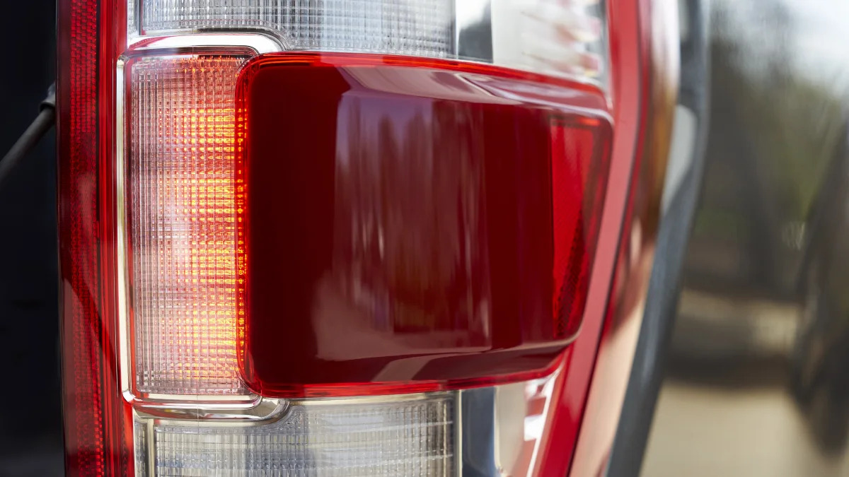 2021 Ford F-150 Tail Light Indicators