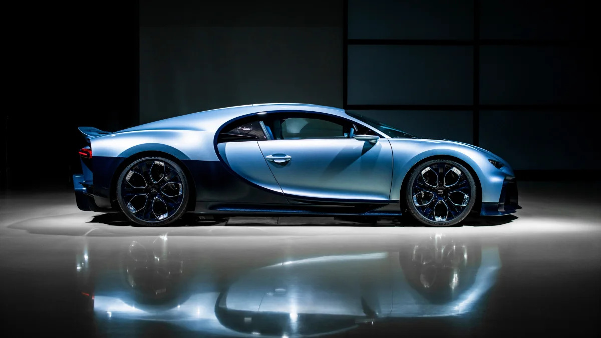 Bugatti Chiron Profilée, auction photos