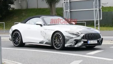 2022 Mercedes-AMG SL reveals more details in spy photos