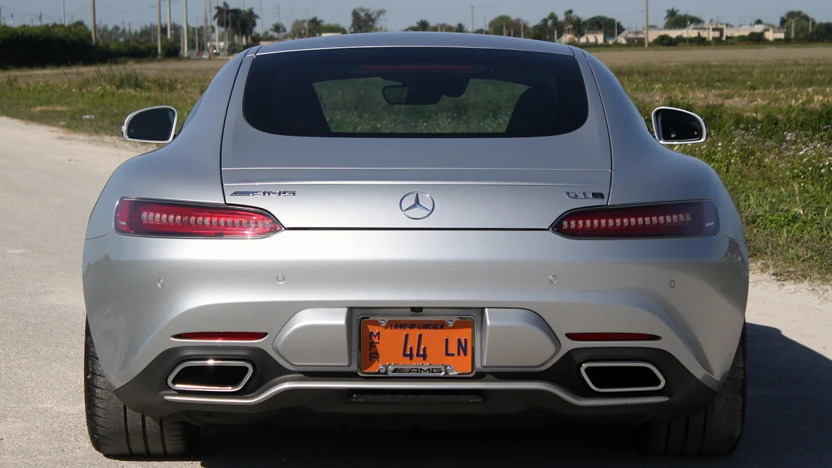 Mercedes-AMG GT S rear view