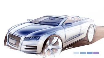 Audi future lineup official sketches