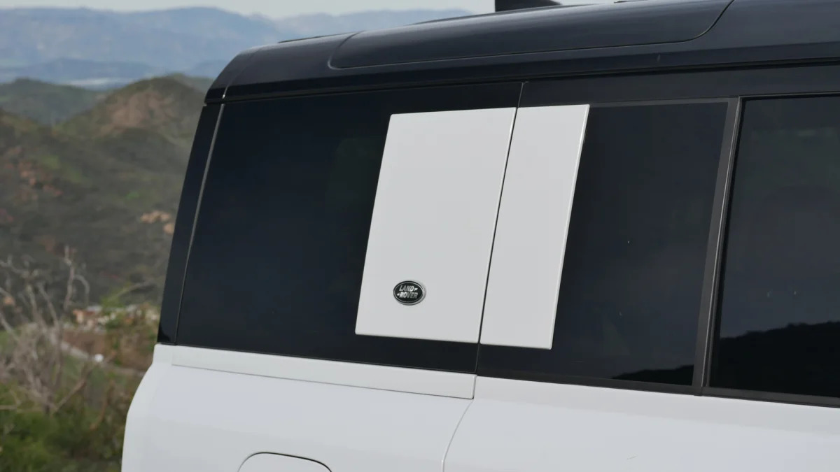 2023 Land Rover Defender V8 square trim panel
