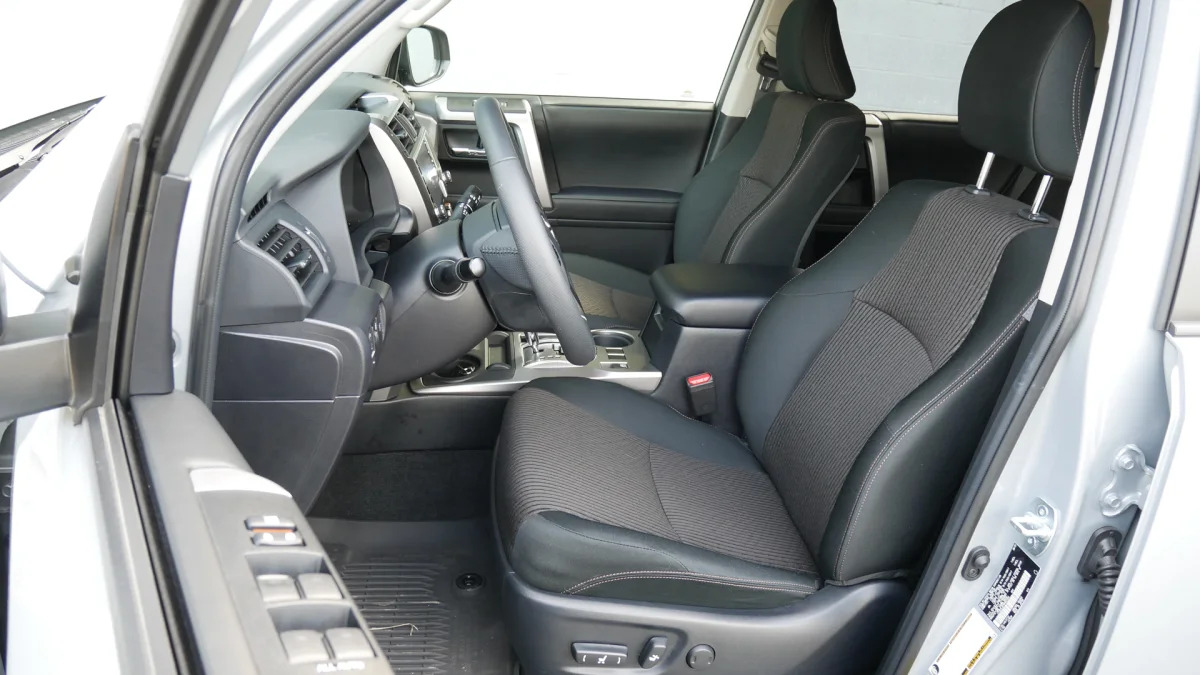 2021 Toyota 4Runner Trail Edition front seats
