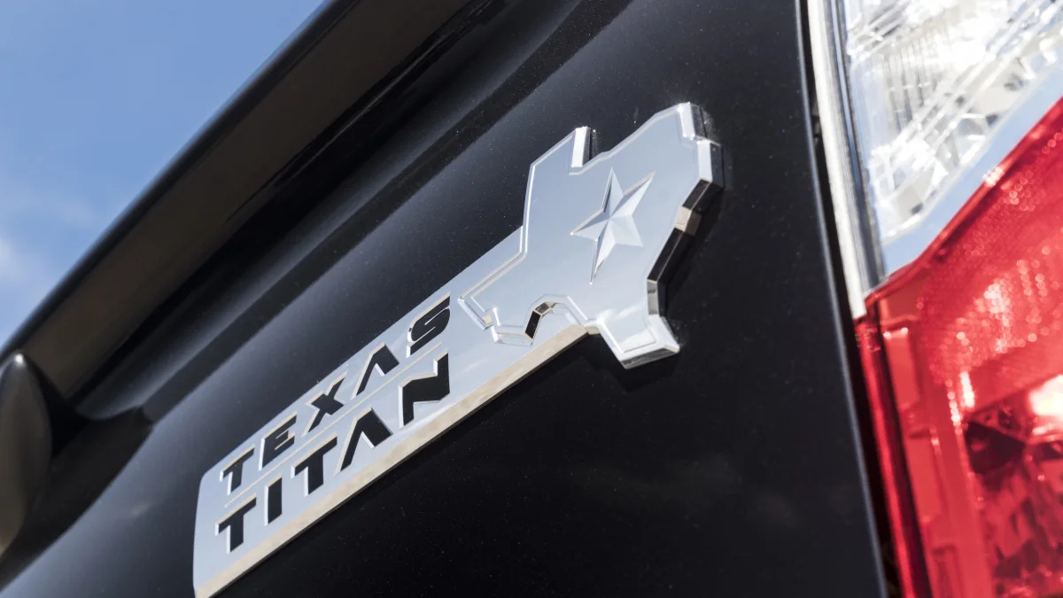 2017 Nissan Texas Titan Exterior Badge