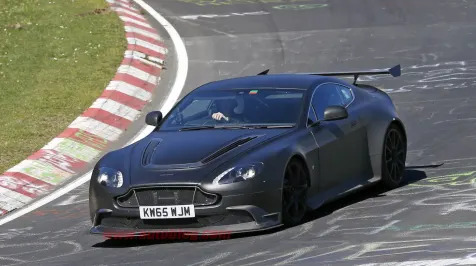 <h6><u>Aston Martin Vantage GT8: Spy Shots</u></h6>