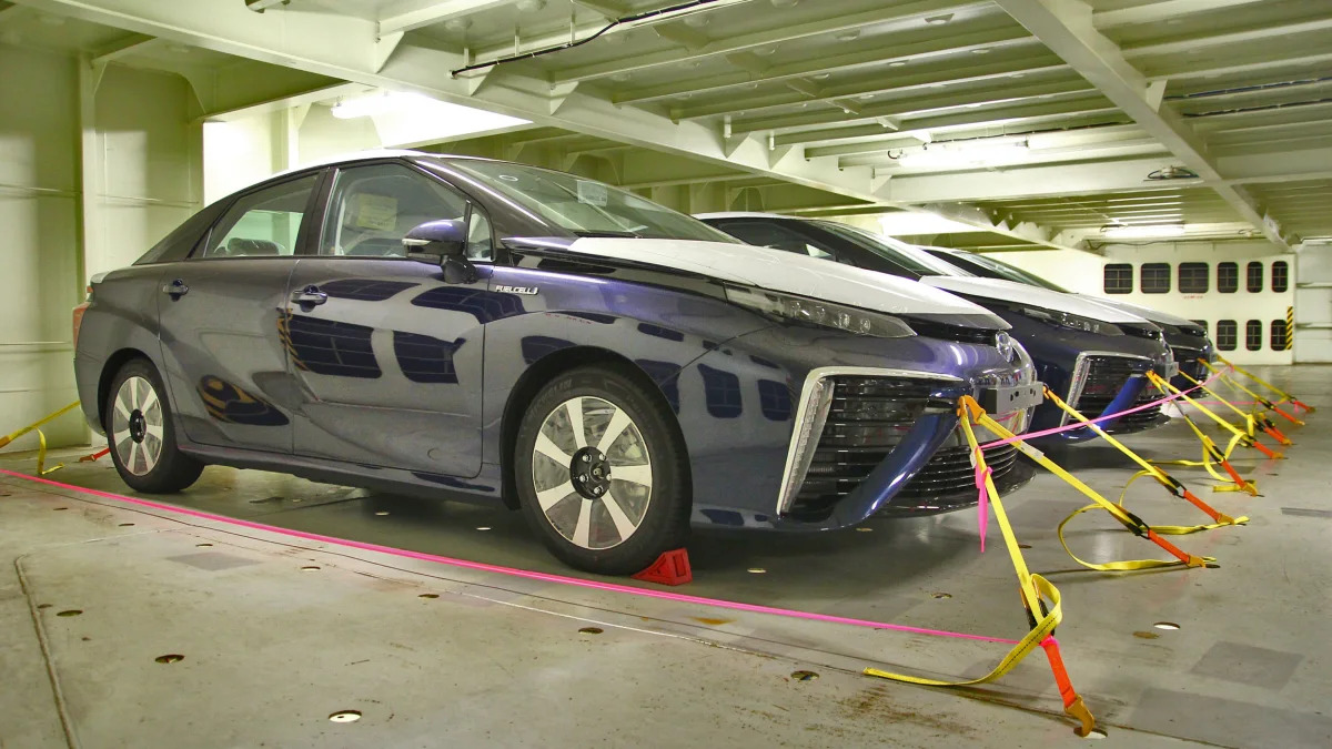 toyota mirai waiting for european delivery