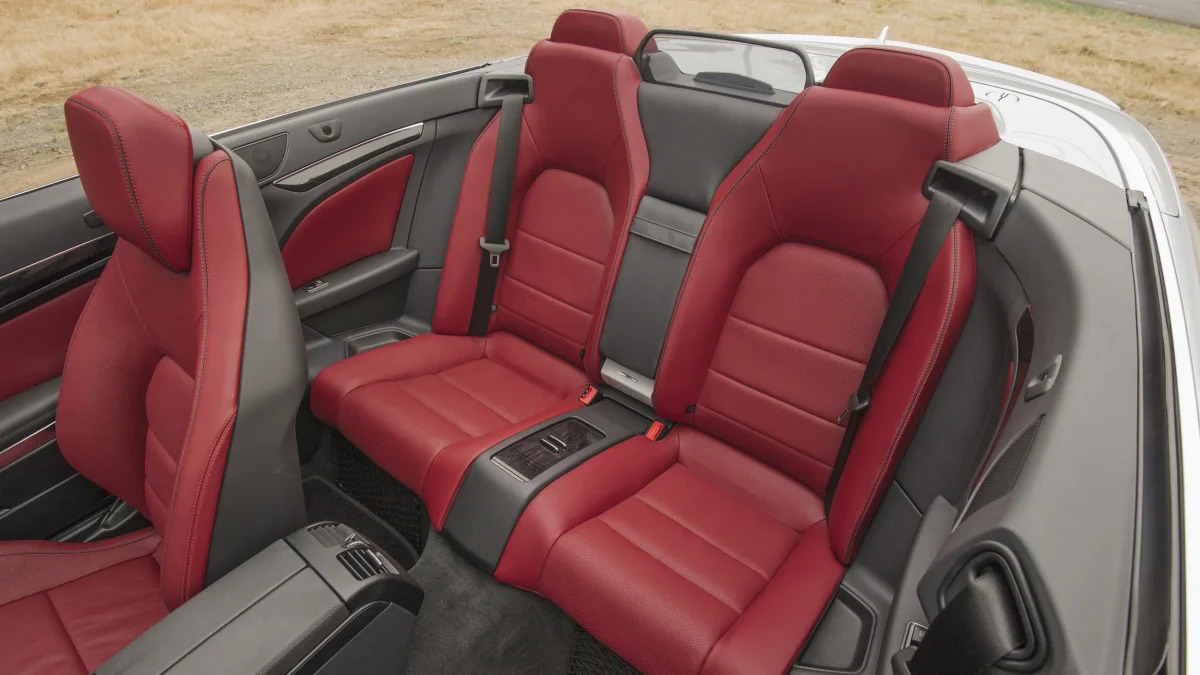 Active seat bolsters -- Mercedes-Benz E550, $660