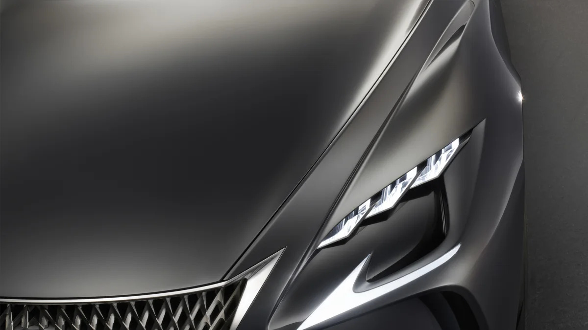 Lexus LF-FC Concept front detail