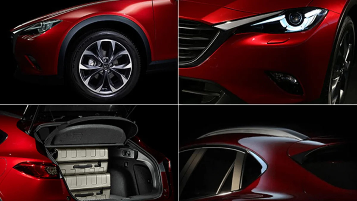 Details of the Mazda CX-4.