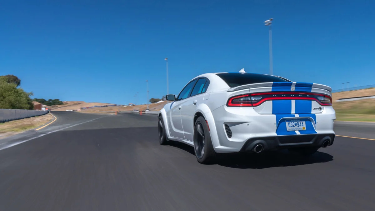 The 2020 Charger SRT Hellcat Widebody runs 0-60 mph in 3.6 secon