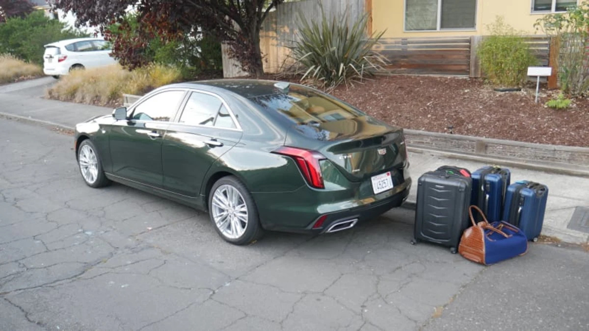 Cadillac CT4 Luggage Test | How much fits in the trunk?