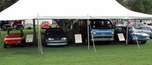 EVs at Concours d'Elegance of America 2013