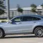 2017 Mercedes-Benz GLC300 Coupe driving