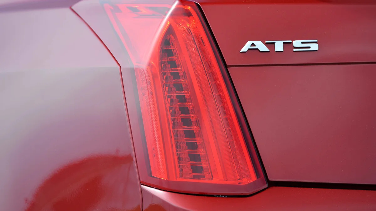 2016 Cadillac ATS-V taillight