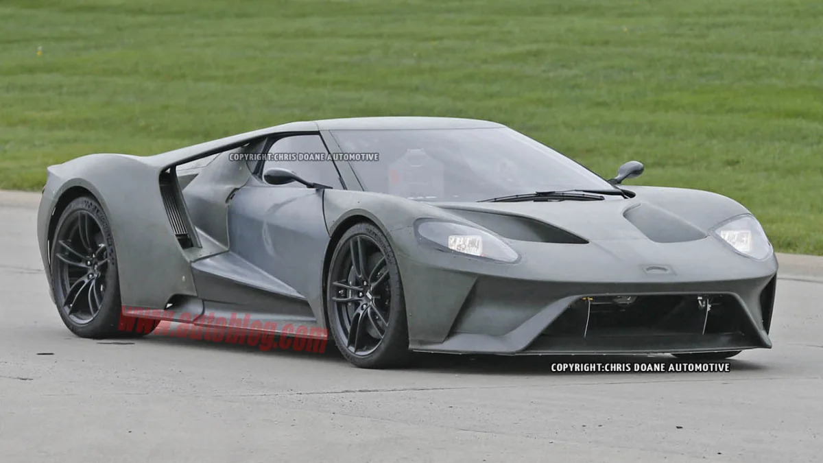 2017 Ford GT prototype front passenger