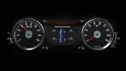 Ford Mustang custom gauges