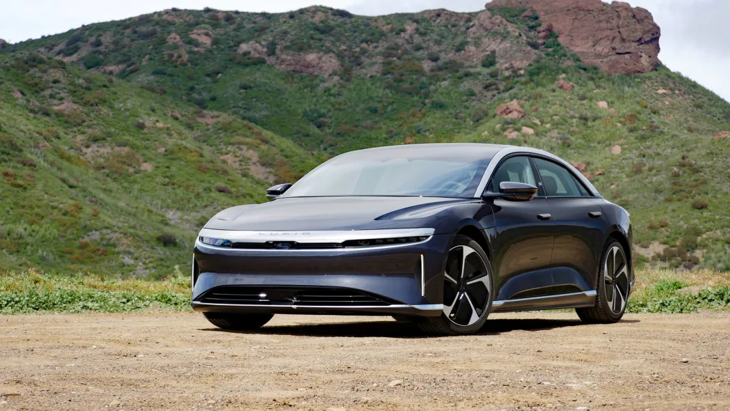 Lucid Air Touring front