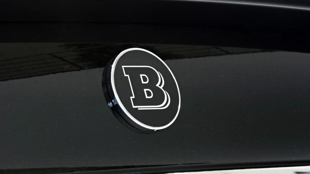 Brabus PowerXtra B50 Hybrid trunklid logo