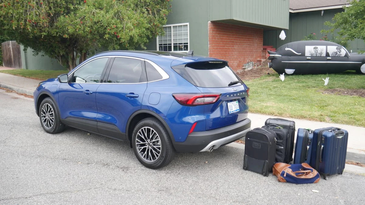 Ford Escape Luggage Test