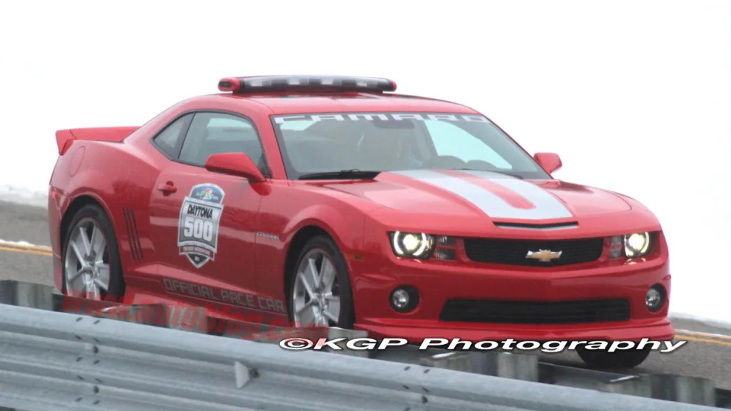 Chevrolet Camaro SS Indy 500 Pace Car spy shots
