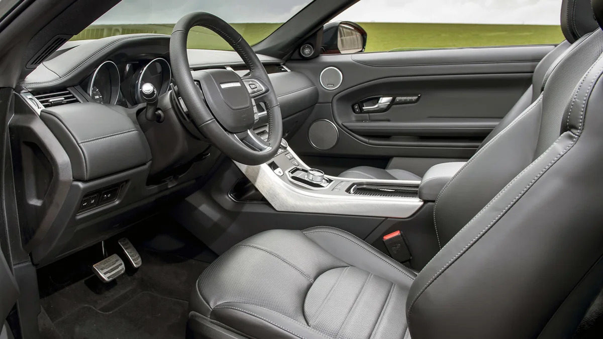 2017 Land Rover Range Rover Evoque Convertible interior
