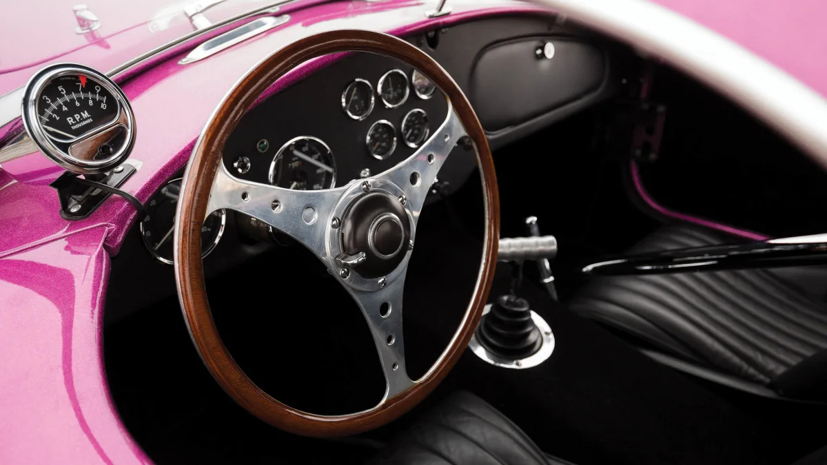 1963 Shelby 289 Cobra Dragonsnake steering wheel
