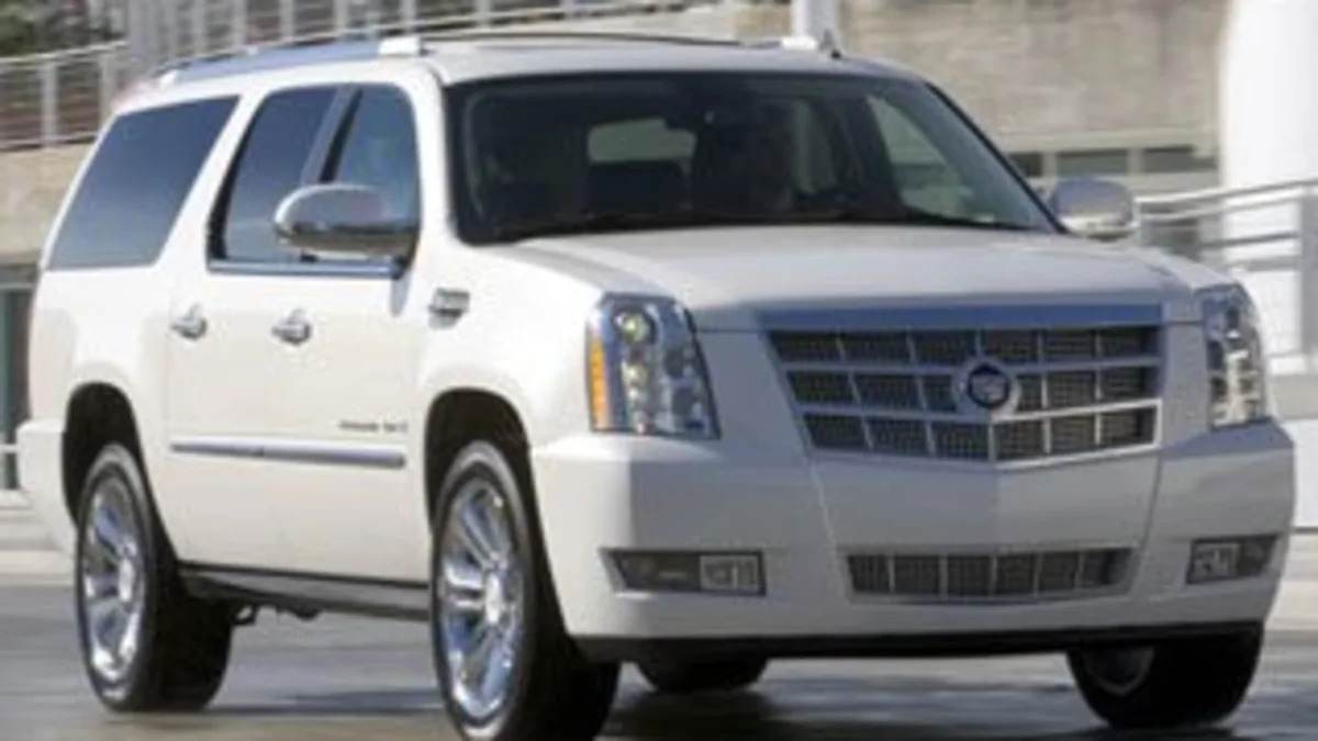 Luxury Large SUV - Cadillac Escalade