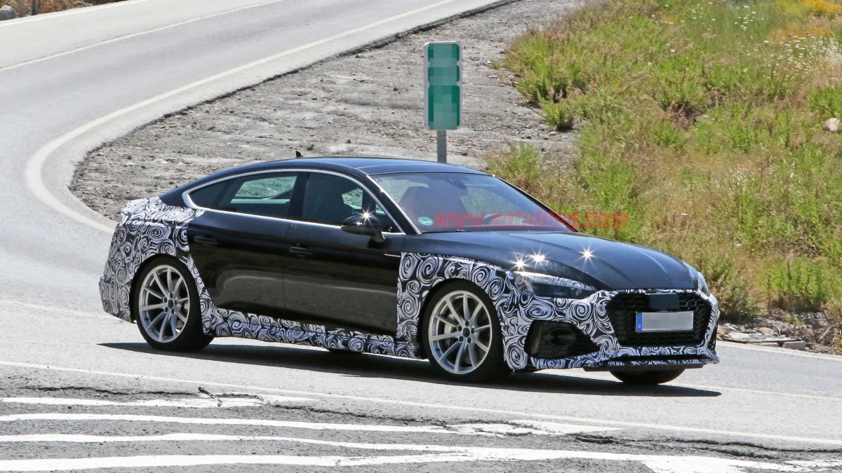 2020 Audi RS5 prototype in camouflage