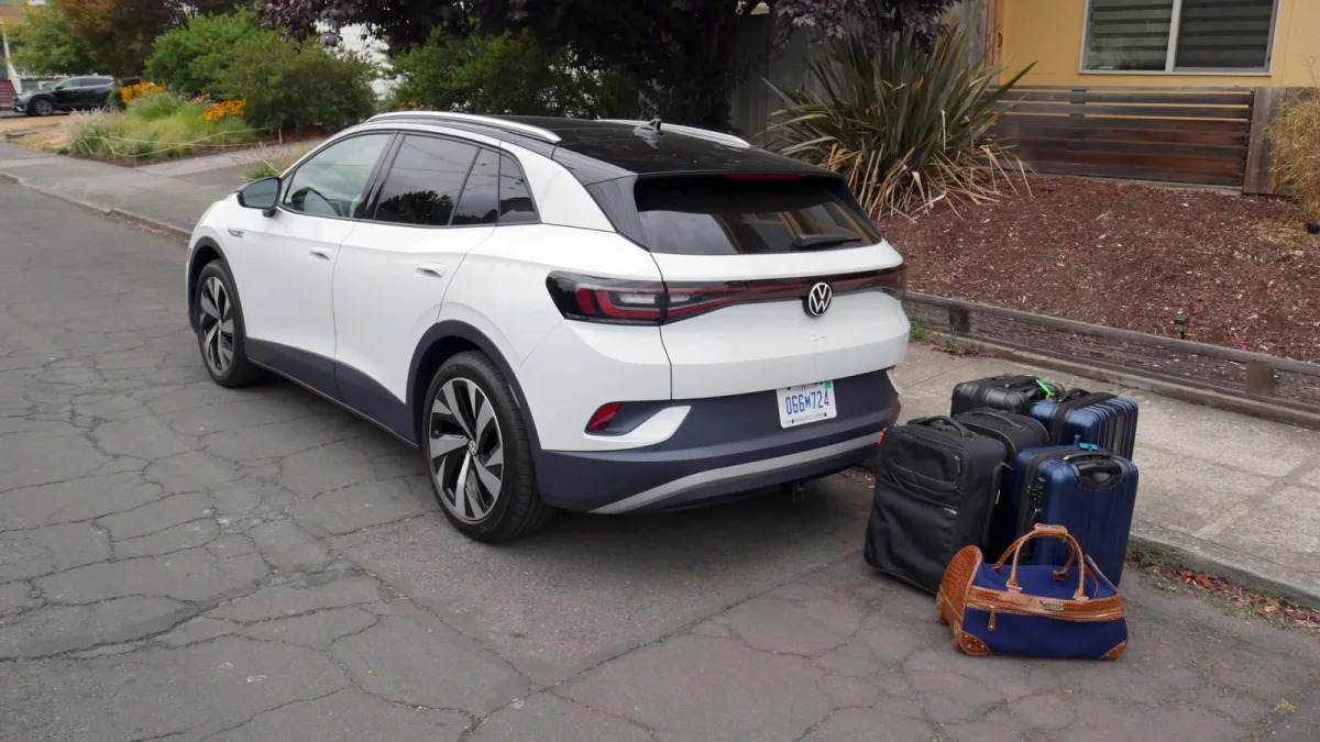 VW ID4 luggage test