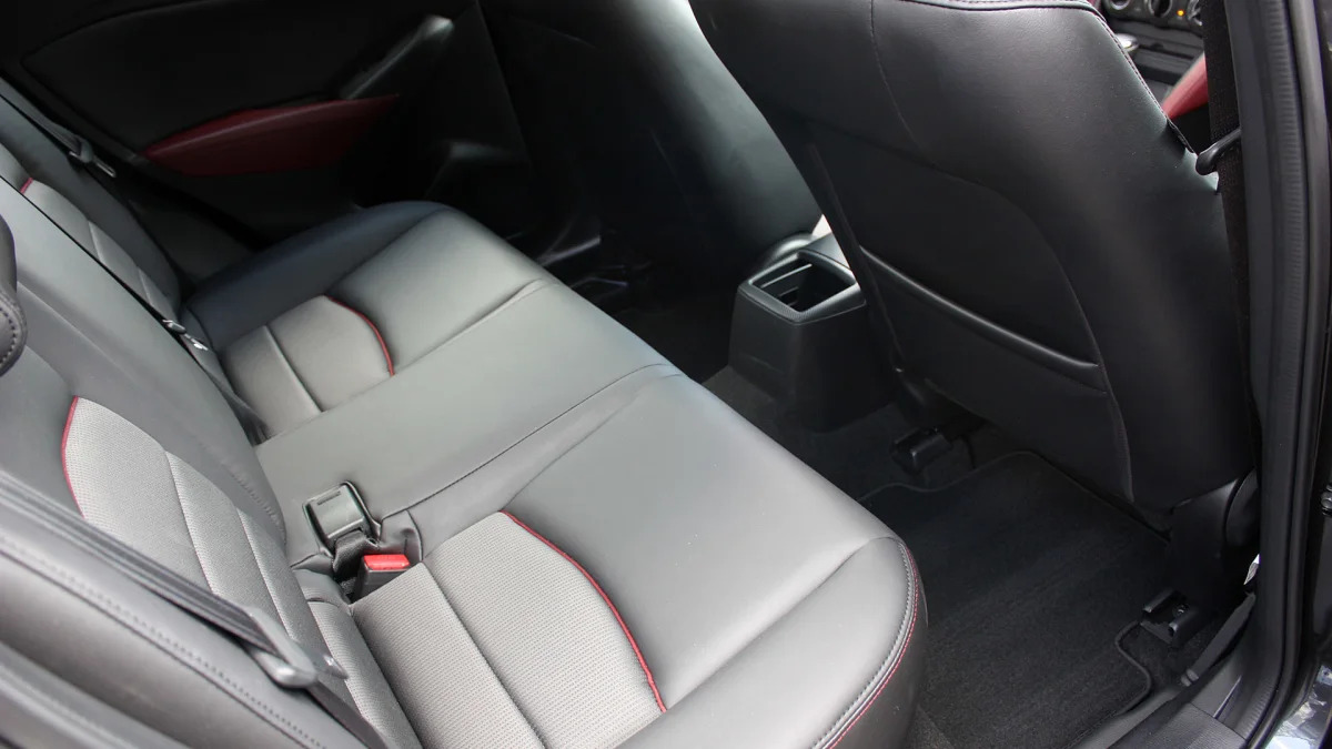 2016 Mazda CX-3 rear seats