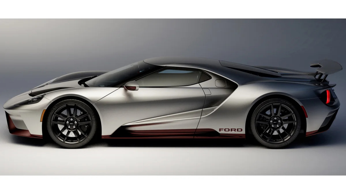 2022 Ford GT LM Edition - Side View in Red
