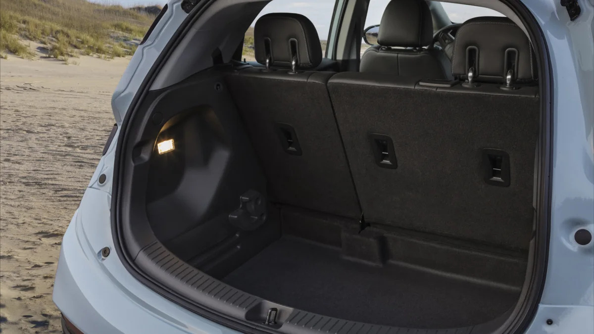 2022 Chevrolet Bolt EV cargo seats up